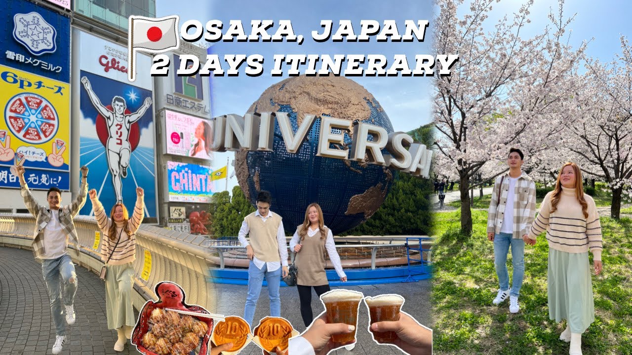 JAPAN TRAVEL GUIDE 2023: Ultimate OSAKA itinerary (top places to visit, shopping and must try food!)